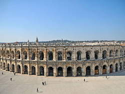 Les arènes de Nîmes